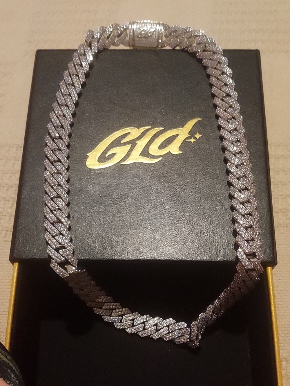 Silver Cuban Link Chain Necklace for Men